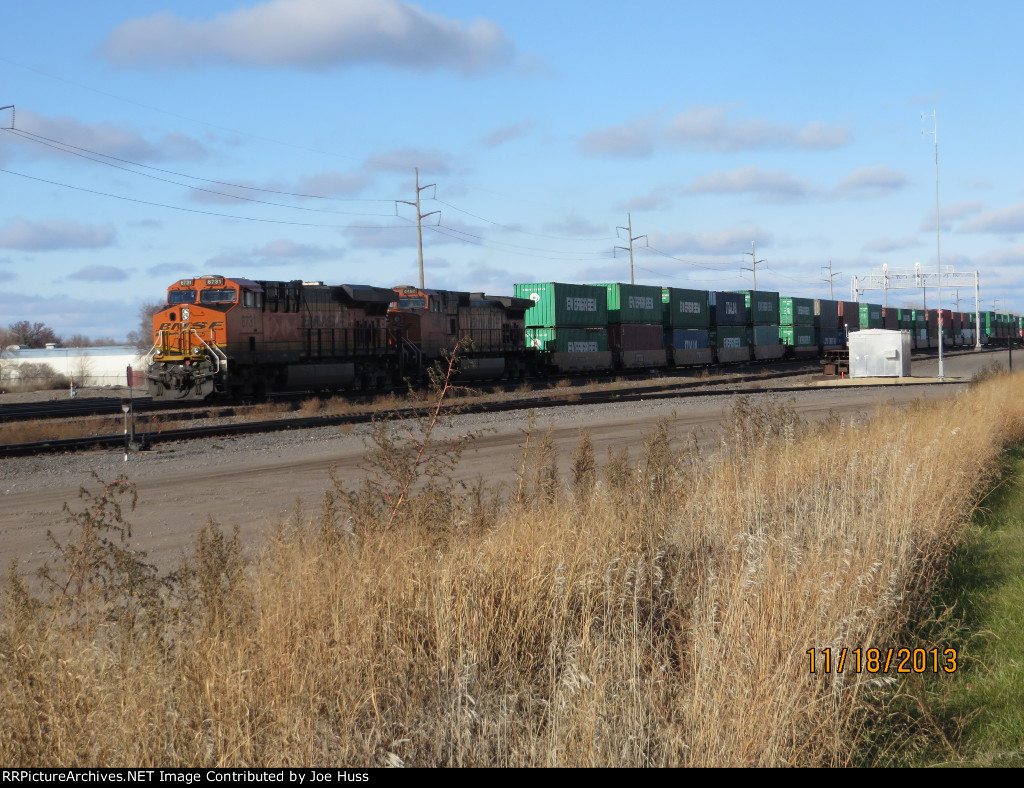 BNSF 6731 East